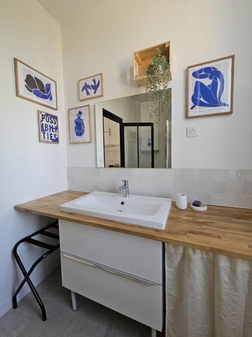 Le Robin Appartement Libourne Buitenkant foto